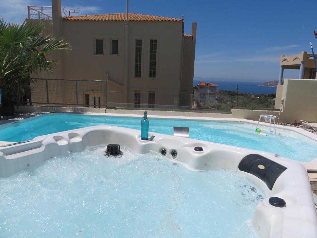 Thimari Sports & Spa With Private Pool And Jacuzzi Kaap Soenion Buitenkant foto